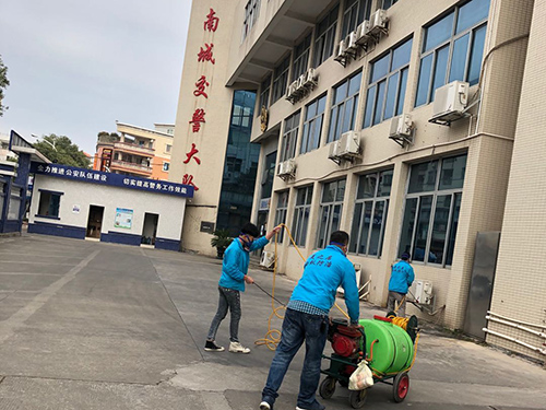 南城交警大队杀虫灭鼠案例